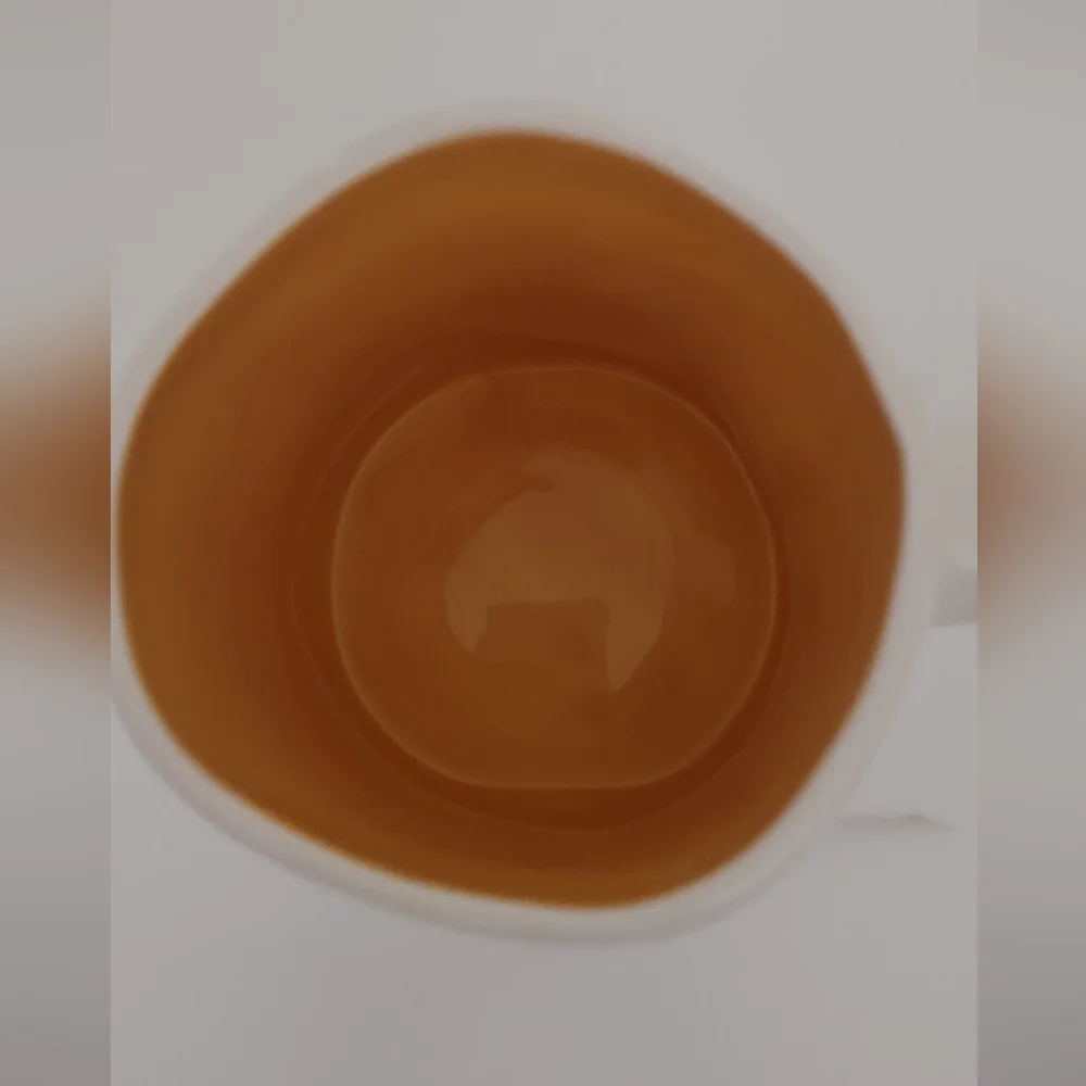 Rae Dunn 'Play' Mug - White and Yellow